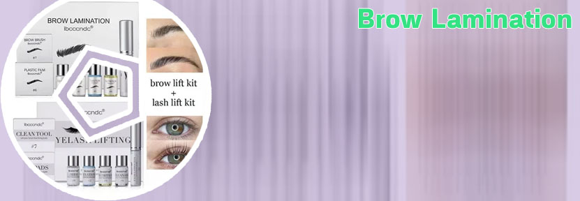 Brow lamination sparse brows