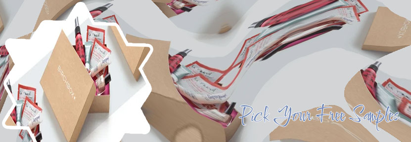 Make up sample box
