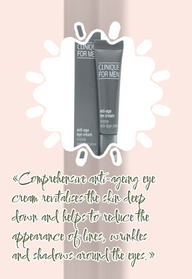 Men's anti aging eye cream