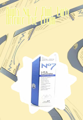 Number 7 eye cream