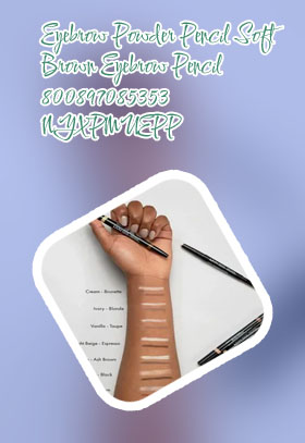 Nyx soft brown eyebrow pencil