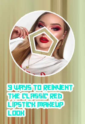 Red makeup looks